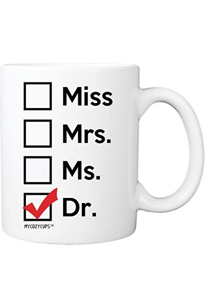 Be Care كوب قهوة سيراميكي دافئ - 11 أونصة لخريجي الدكتوراه والأطباء والأصدقاء...