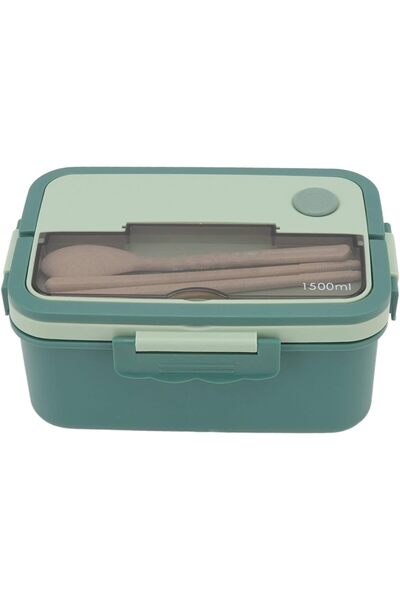 Arabest Lunch Box,1500ml Heat Resistant Plastic Bento Box, Portable Lunch Con...