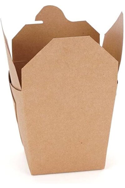 Hotpack Disposable Kraft Square Food Box,Food Storage 26 ounce, 5 Pieces