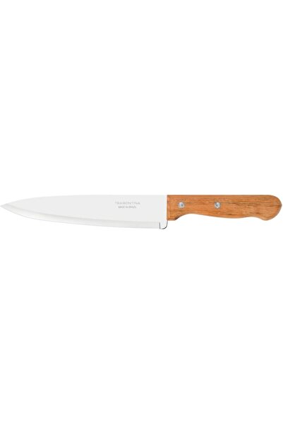 TRAMONTINA Dynamic Chef's Knife 20 cm with Stainless Steel Blade and Natural ...