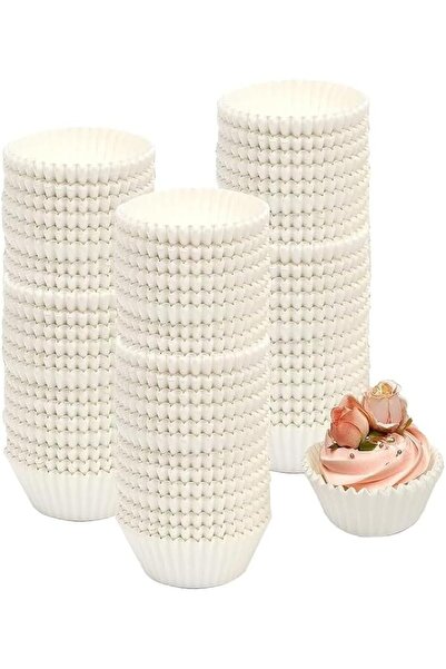 Other Disposable Greaseproof & Odorless Cupcake Liners, Non-stick 1000pcs Whi...