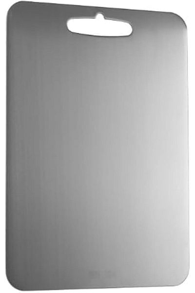 Generic Cutting Board, Cutting Board Chopping Board Cutting Block Mincing Mat Thick Stainless Steel Heavy D