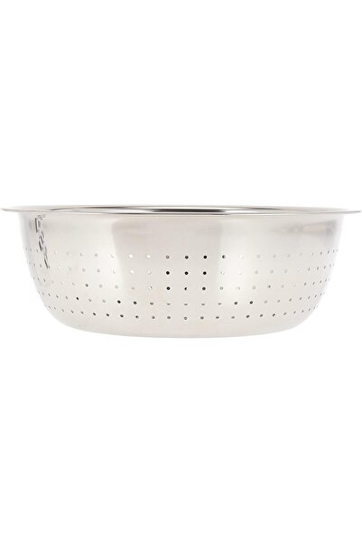 RAJ Stainless Steel Colander, 30cm, RCF011, Rice Strainer, Pasta Strainer, Fruits & Vegetables Strai