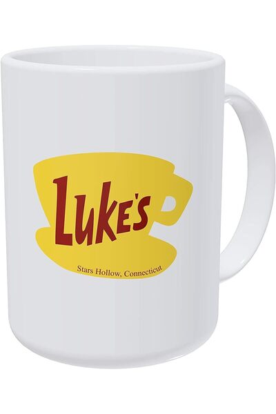 Be Care Well Cool You White Coffee Mug Double-Sided Print Gilmore Girls Luke's Diner 15 Ounces, Ceramic