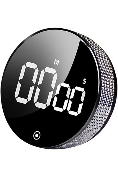 Generic LYAROMIS Magnetic Kitchen Timer with LED Display, Adjustable Countdown Stopwatch for Cooking, Bakin