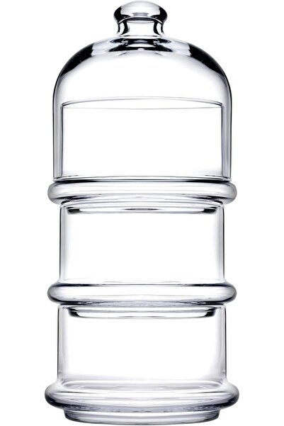 Generic Stackable Glass Chocolate Jar by Pasabahce