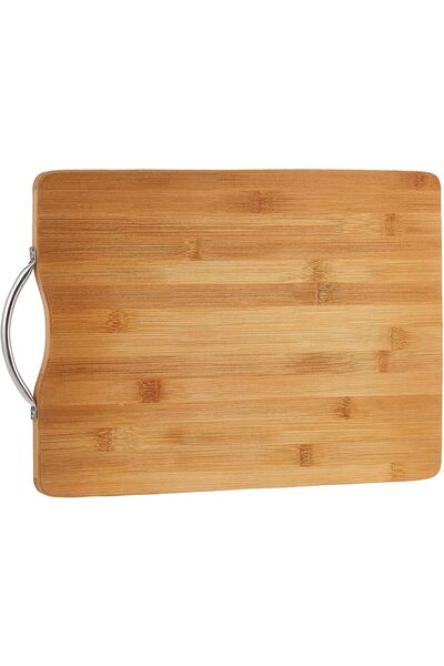 SAQOWARE Extra Large Premium Bamboo Cutting Board, Wooden Chopping Board Kitchen Cutting Board With