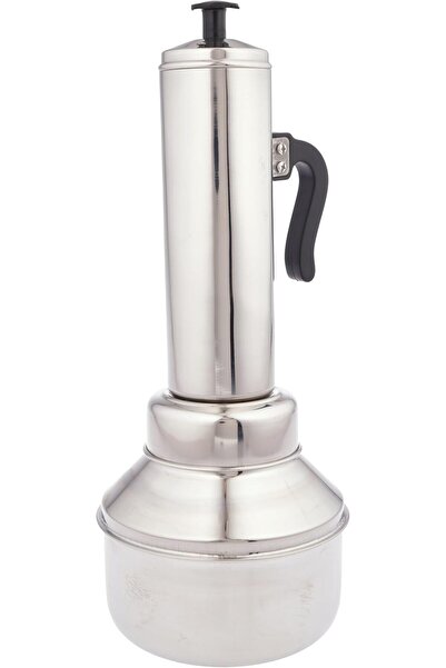 British Chef مكواة بخار بوتو/كودام من الفولاذ المقاوم للصدأ - كبيرة، فضية، قط...