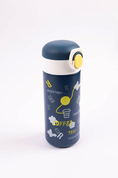 Generic Cocobe, Insulated Stainless Steel Water Bottle, Leakproof, Soft Handle Grip, Odour Free, 500mL, 3 Y