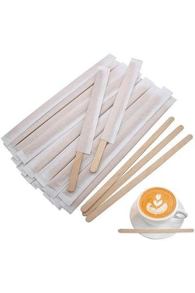 Other Multipurpose Coffee Stirrer Wooden Sticks, 200 Pieces