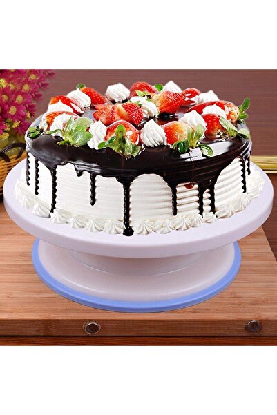 fitto White Rotating Cake Stand