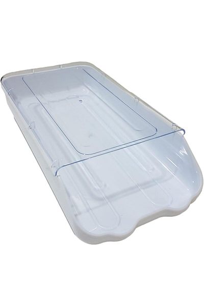 Generic Egg organizer with a transparent, breathable cover for storing, organizing, and preserving eggs in the refrigerator