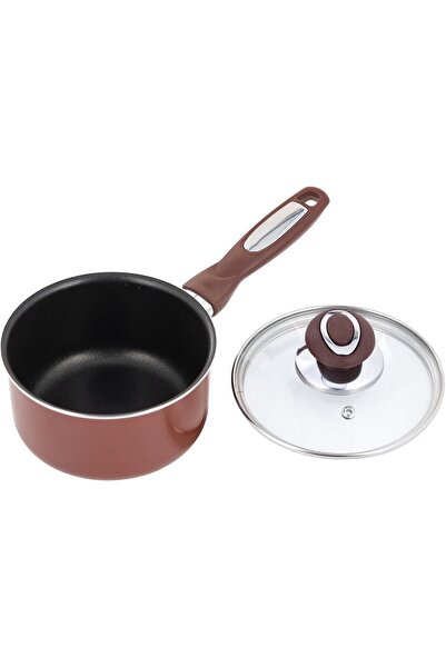السيف (translated: Al Saif) Vitro Cooking Pot, Aluminum, Red, Non-Stick, 18 cm