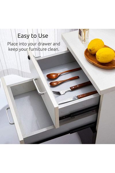 Generic Refrigerator Mat, Drawer Liner, Non Slip Cabinet Liner, Safe and Non Toxic, Mildew, Washable, Can B
