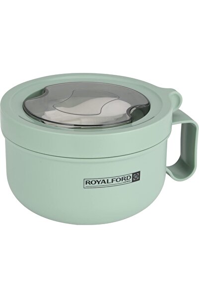 ROYALFORD صندوق تخزين الطعام، ستانلس ستيل صالح للطعام، مانع للتسرب، سعة 850 م...