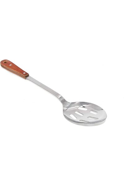 News Corporation 34C Stainless Steel Slotted Spoon - (Made in Japan)