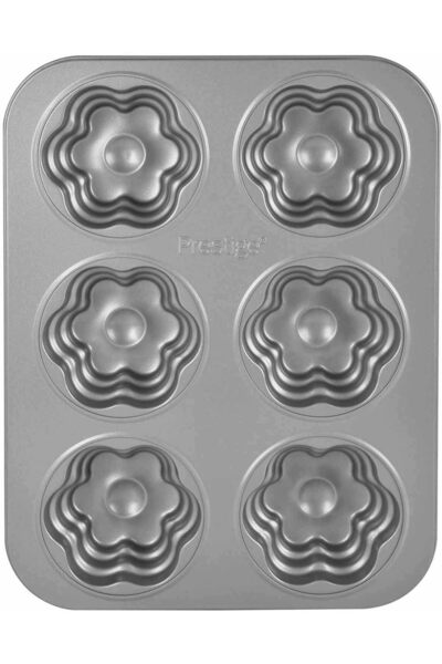 Prestige Bakemaster 2 Flower Cakelette Pan | PR46638