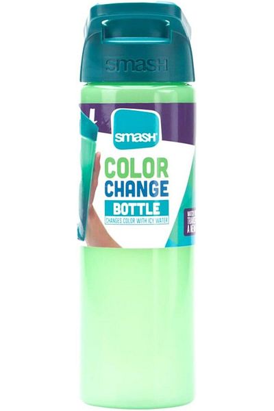 Generic Smash Ergonomic Leak-Proof Lightweight Colour Changing Water Bottle Green 700ml