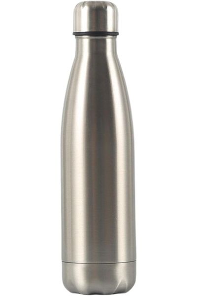 Generic VAODO Vacuum Insulated Water Bottle, Cola Shaped Stainless Steel Vacuum Thermo Flasks, Reusable Dou