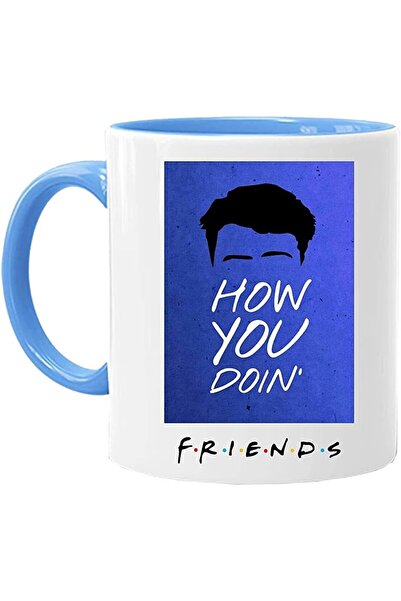 Be Care Joe Casa Coffee/Tea Mug Ceramic Double-Sided Print Featuring TV Show How You Doin Design Friends 11