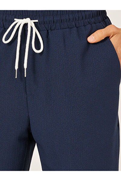 Take Two By Styli Men Solid Drawstring Waist Shorts