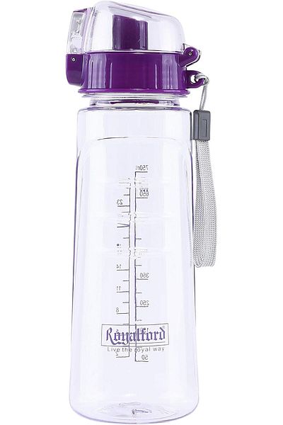 Generic Royalford Water Bottle, Assorted Colors, 750 Ml - RF5222PP