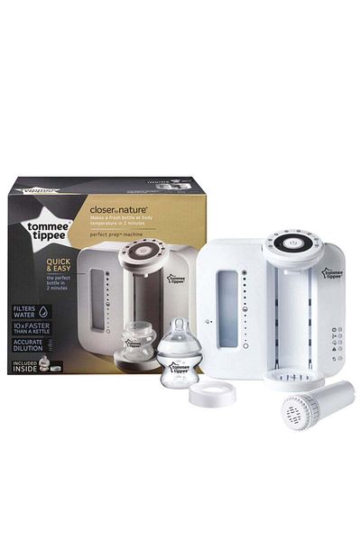 tommee tippee Perfect Prep Machine With Feeding Bottle, White