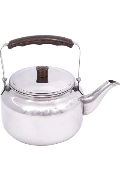 Bester Stainless Steel Teapot 01-151 with Wooden Handle, 1.6 Liters