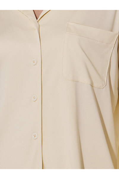 Styli Solid Pocket Detail Shirt and Straight Pants