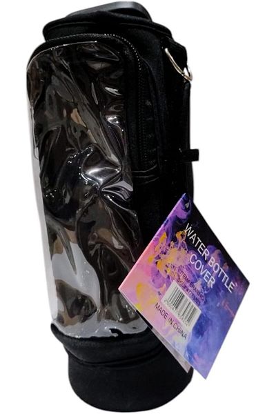 Generic B&D Insulated Water Bottle Carrier Bag with Shoulder Strap, Black