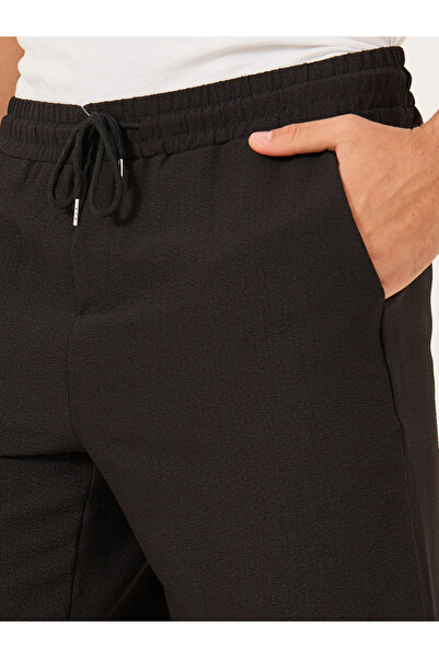 Take Two By Styli Men Solid Drawstring Waist Shorts