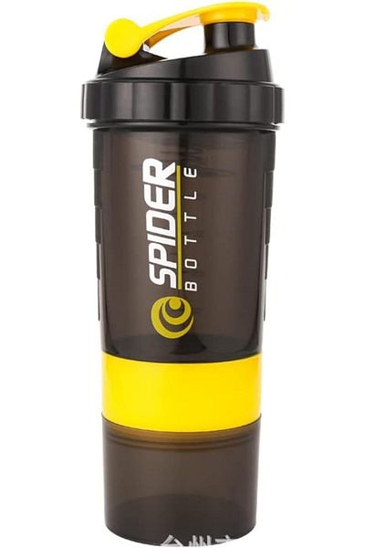 Generic ALCOACH spider Protein Shaker Bottle 20 Ounce Leak Proof Class Portable Gym Shaker Water Bottle wit