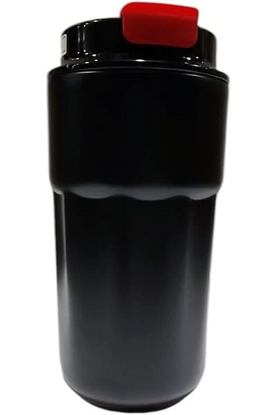 Generic B&D Sports Water Bottle with Flip-Top Lid, Black