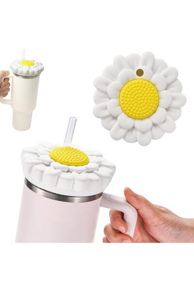 Arabest Silicone Lid for Stanley Cup 40 Oz Accessories,Decorative Dustproof S...