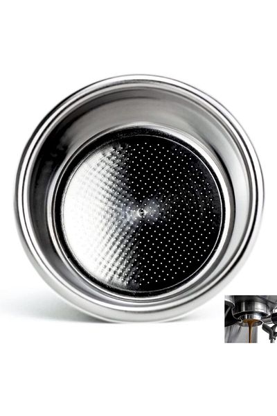 Generic X spring Portafilter Filter Basket, 54mm Reusable and Easy to Clean Espresso Filter Screen, Stainle