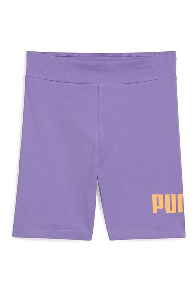 Puma Dětské kraťasy Puma Ess 2 Color No.1 Logo Short Leggings G, Fialové