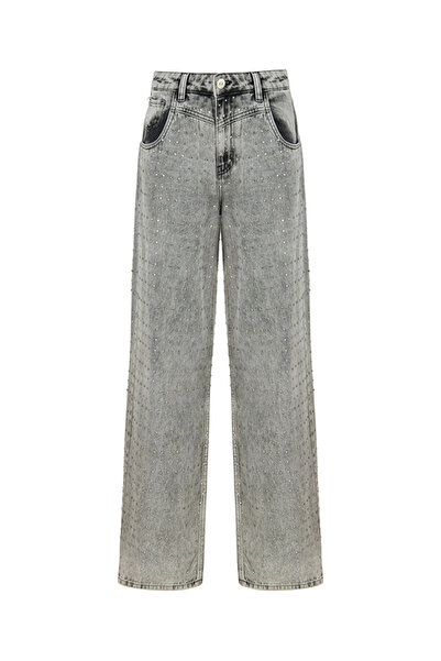 Nocturne Τζιν Boyfriend με σχέδιο πέτρας N25KD18120