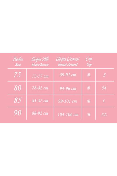 Yeniİnci Laser Cut Bra Br107