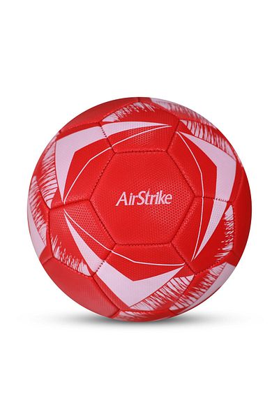 Nivia Air Strike Football - Size:5 (Red) | 80080RD