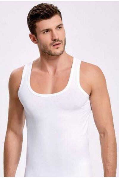İLKE İÇ GİYİM Thick Strap Lycra Men's Athlete