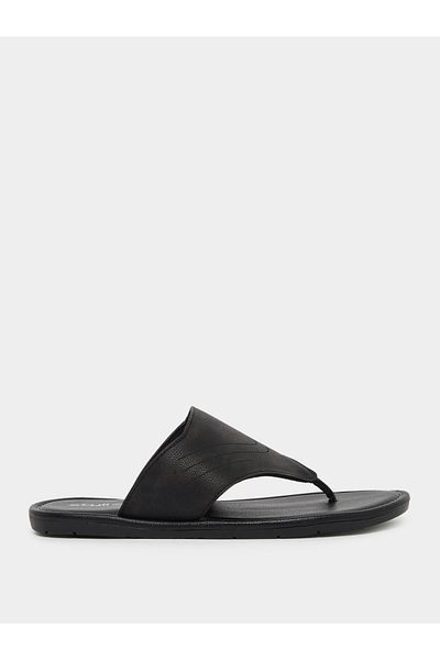 Styli Plain Y Strap Sandals