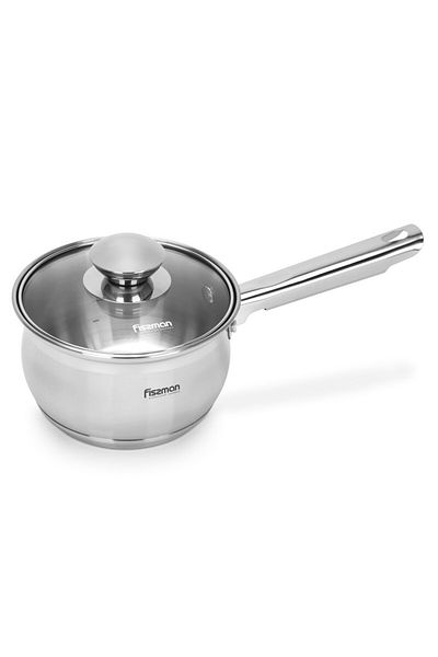 Fissman Saucepan Felina 14cm/1.1LTR With Lid Stainless Steel