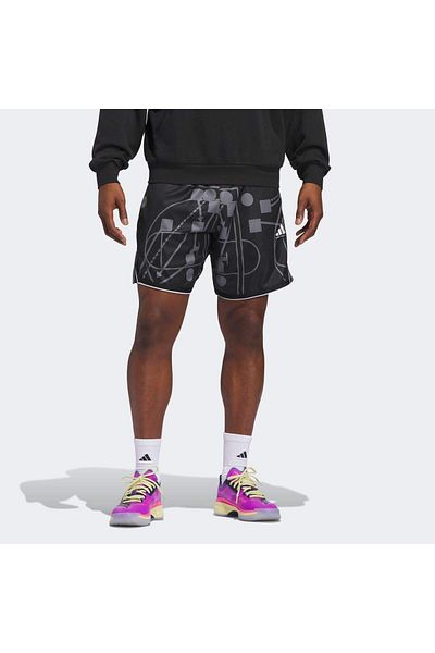 adidas Crazy Lite Allover Men's Black Shorts (Jd2510)