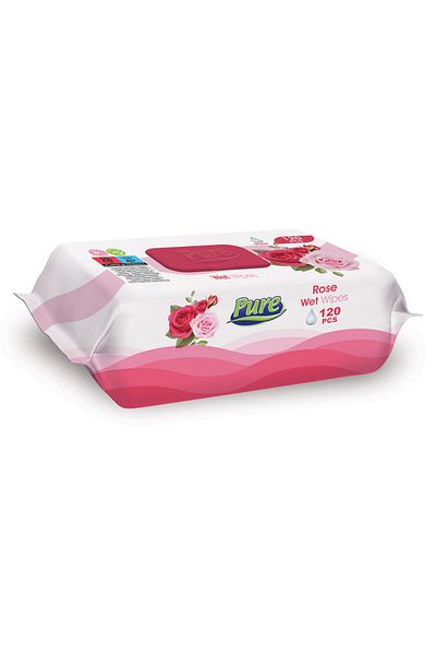 Pure Set servetele umede Pure, 3 pachete x 120 buc