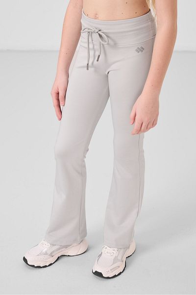 TOMMY LIFE Stone Flexible Standard Fit Basic Performance Spanish Leg Girls' Leggings - 75193