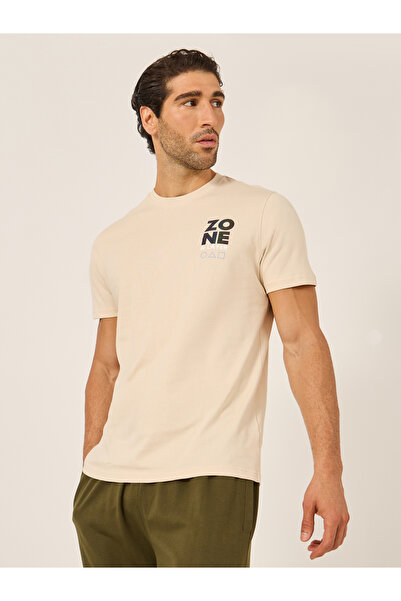 Fort Collins By Styli Men Graphic Printed Crew Neck T-Shirt