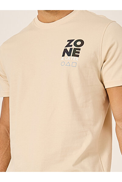 Fort Collins By Styli Men Graphic Printed Crew Neck T-Shirt