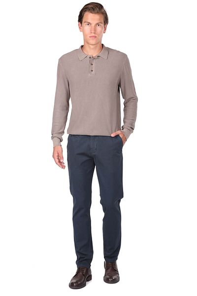 MARKAPIA Ανδρικό παντελόνι Chino Navy Blue