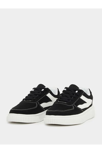 Styli Color Block Platform Sole Skateboard Sneakers