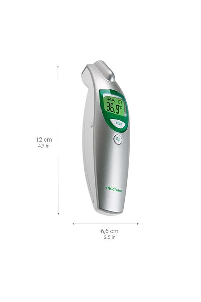 medisana Medisana FTN 76120 Digital Thermometer, Non-contact Infrared Technology, Silver